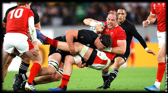 New Zealand v Wales Scott Barrett takes out AWJ RWC2019 Bronze Final